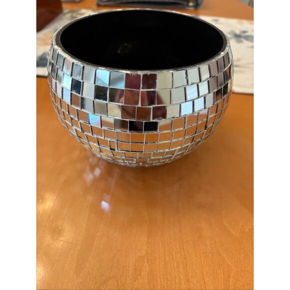 Hallmark Disco Ball Candy Jar, As Is - Picture 1 of 6